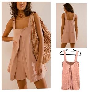 Free People Nichola Romper in Tuscany